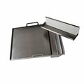 Rcs Dual Plate Stainless Steel Griddle-by Le Griddle for Cutlass Pro RON Gas Grills RSSG4